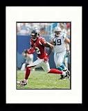 Atlanta Falcons 2006 Michael Jenkins Action 1 Framed Photo