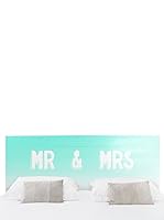 Cabecero Mr & Mrs (Aguamarina)