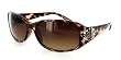 Aruba Beach Tortoise Fashion Sunglasses with Genuine Swarovski Crystals for Stylish Women