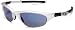 Oakley Men's Half Jacket Iridium Sunglasses,Silver Frame/Ice Lens,one size