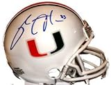 Sinorice Moss Autographed U of Miami Riddell Mini Helmet