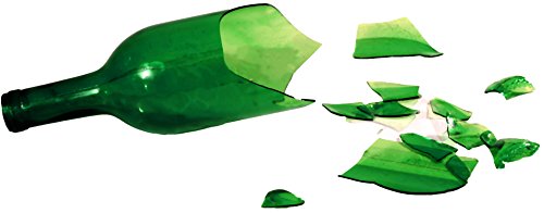 SMASHProps Breakaway Glass Bordeaux Wine Bottle