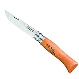 OPINEL No 8 locking knife 8.5cm carbon steel blade
