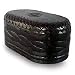 NOVICA Wood jewelry box, 'Rope and Flower'