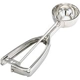 1 1/4 Ounce Size 30 Stainless Steel Round Squeeze Disher Category: Dishers