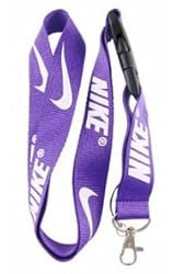 Purple Nike Lanyard