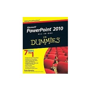 Powerpoint Dummies on Powerpoint 2010 All In One For Dummies Pb 2010 Amazon Com Books