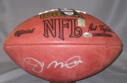 Joe Montana Signed Wilson NFL Football 49ers