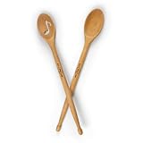 New Wood Tip Beechwood Drumsticks Wooden Kitchen Salad Mix Spoons