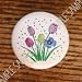 BC Kitchen Tulips & Pansies Drawer Pulls Knobs