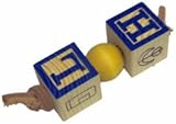 AC 035H ABC 2-Block 4in x 1in Hand Held Bird Toy