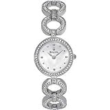Bulova Watches, Bulova Ladies' Crystals available in Stainless Steel or Gold Tone , White Black or... by Bulova