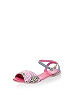 Bueno Sandalias planas (Rosa)