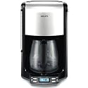 Krups FME4-14 12-Cup Coffeemaker, Black and Stainless