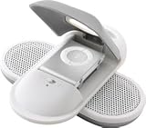 iLive Portable Speaker System for iPod shuffle 3G (Silver)