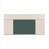 3Crest-Line XL Series - Chalkboard - Type I Bulletin Color: Platinum, Size: 4' x 8', Chalkboard: Black