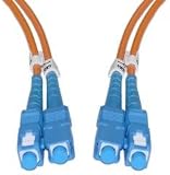 10 Meter Multi-Mode Duplex Fiber Optic Cable 62.5/125 SC/SC