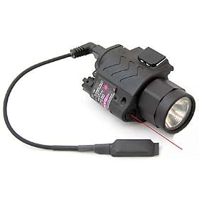 Xenon Pistol Flashlight Weaponlight Laser RIS Picatinny
