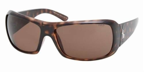 Ralph Lauren Polo Unisex 4039 Dark Tortoise Frame/Brown Lens Plastic Sunglasses