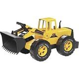 High quality heavy gauge pressed steel & moveable working parts. Free running wheels allow you to run everywhere. Up & down moveable loader allows you load things anytime. Smart look with classical design. Amusing fun and collectable.