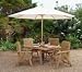 PARASOL 3 METRE OCTAGONAL - GREEN