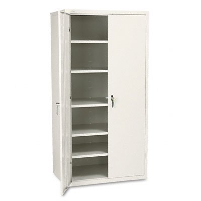 HON SC2472L - Assembled Storage Cabinet, 36w x 24 1/4d x 71 3/4h, Putty-HONSC2472L
