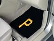 Pittsburgh Pirates universal fit Carpet 2 Pc Car Floor Mat (Rug)