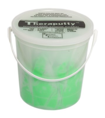 Cando 10-0925 Green Thera Putty, Medium, 5 lbs On Sale