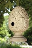 Stone Finish Artichoke Hanging Birdhouse