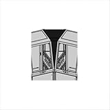 SC3TW45-1427-1217-12BK by Middle Atlantic Products