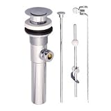 Danze D495002RB Metal Pop-Up Drain Assembly with Lift Rod and Overflow, Oil Rubbed Bronze