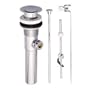 Danze D495002RB Metal Pop-Up Drain Assembly with Lift Rod and Overflow, Oil Rubbed Bronze
