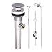 Danze D495002RB Metal Pop-Up Drain Assembly with Lift Rod and Overflow, Oil Rubbed Bronze