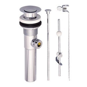 Danze D495002RB Metal Pop-Up Drain Assembly with Lift Rod and Overflow, Oil Rubbed Bronze