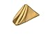 5 pcs 20 inch Satin Napkins - Table Linens - Gold