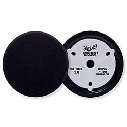 Meguiars Soft Buff 2.0 Foam Finishing Pad, 7 inches