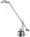 Normande Brushed Steel Halogen Desk Lamp
