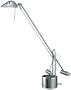 Normande Brushed Steel Halogen Desk Lamp (Not CA Compliant)