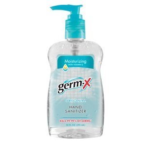 Germ-X Hand Sanitizer with Moisturizing Vitamin E - 4/10oz. Bottles