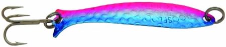 Mooselook 1-7/8-Inch Midget Wobbler, 1/12-Ounce, Watermelon/Silver Back Finish