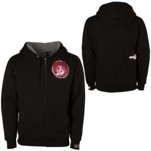 Volcom Splatter Sherpa Basic Full-Zip Hooded Sweatshirt - Men's