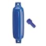 Polyform G-6 Twin Eye Fender 10.5 x 30 - Blue w/Air Adapter