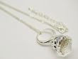 Engagement Ring Charm Bling Bling Necklace