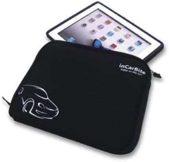 Exonic inCarBite Neoprene ZipUp Sleeve Carring Bag for iPads, Black (AI-401)