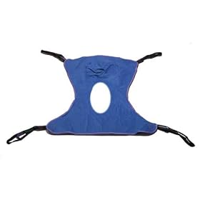 `Patient Sling, Full Body Mesh, Commode Opening, Medium