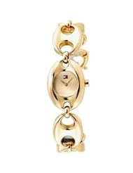 Tommy Hilfiger Womens 1780520 Gold-Tone Mariner Link Watch
