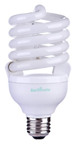Earthmate EP4052AE 40-Watt Spiral CFL 2700K Bulb, 6 Pack