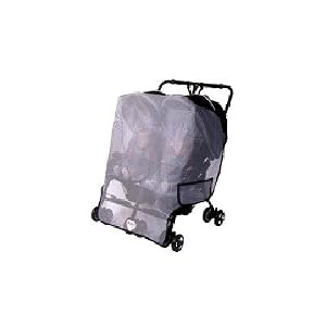 Sashas Sun, Wind and Insect Cover for MiaModa Facile Twin Side by Side Stroller