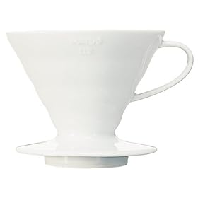 Hario Coffee Dripper V60 Size 02 White Ceramic by Hario