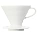 Hario VDC-02W Dripper V60 Size 02 White Ceramic Funnel